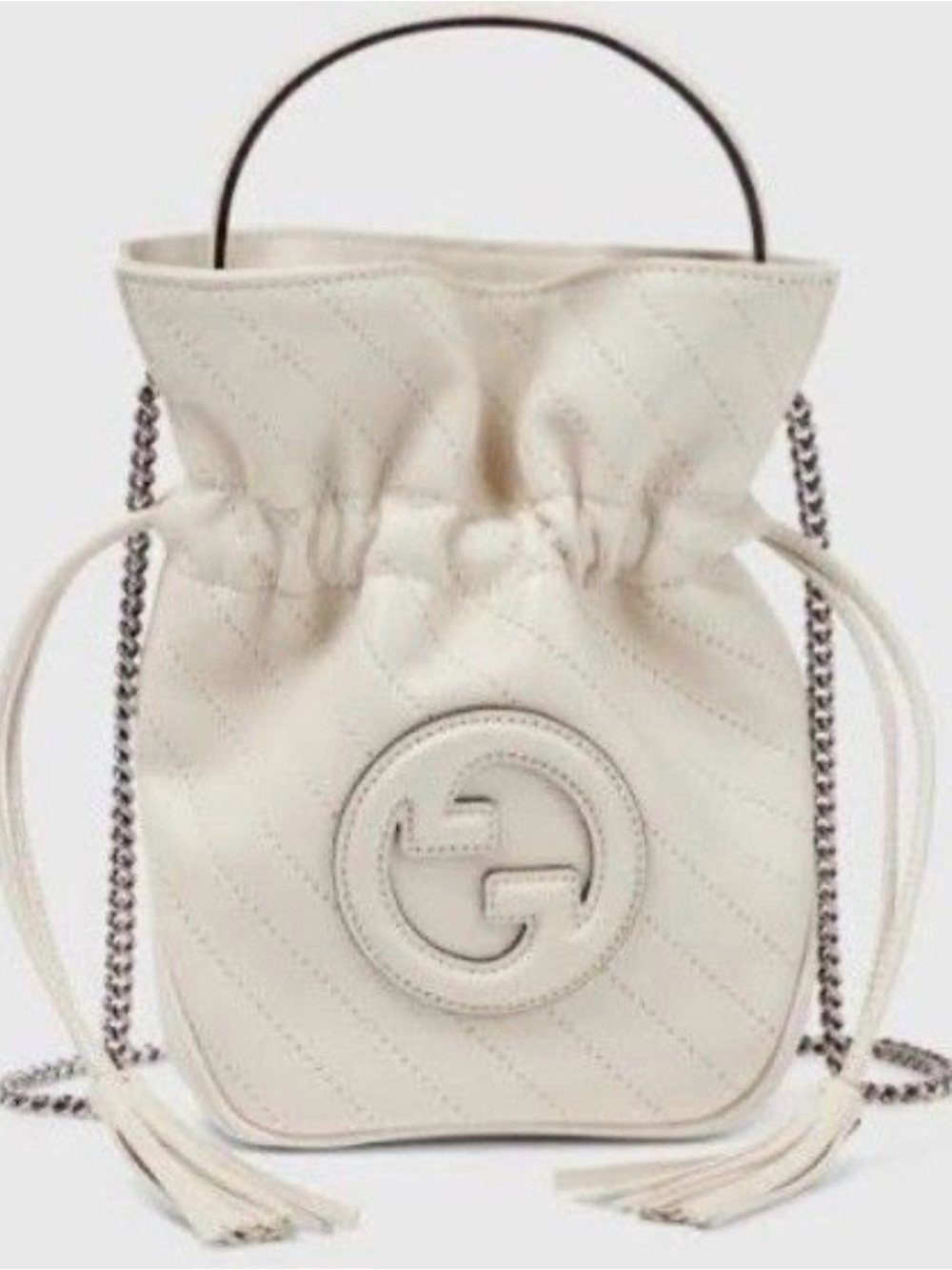 Gucci Blondie Mini Bucket Bag with Chain